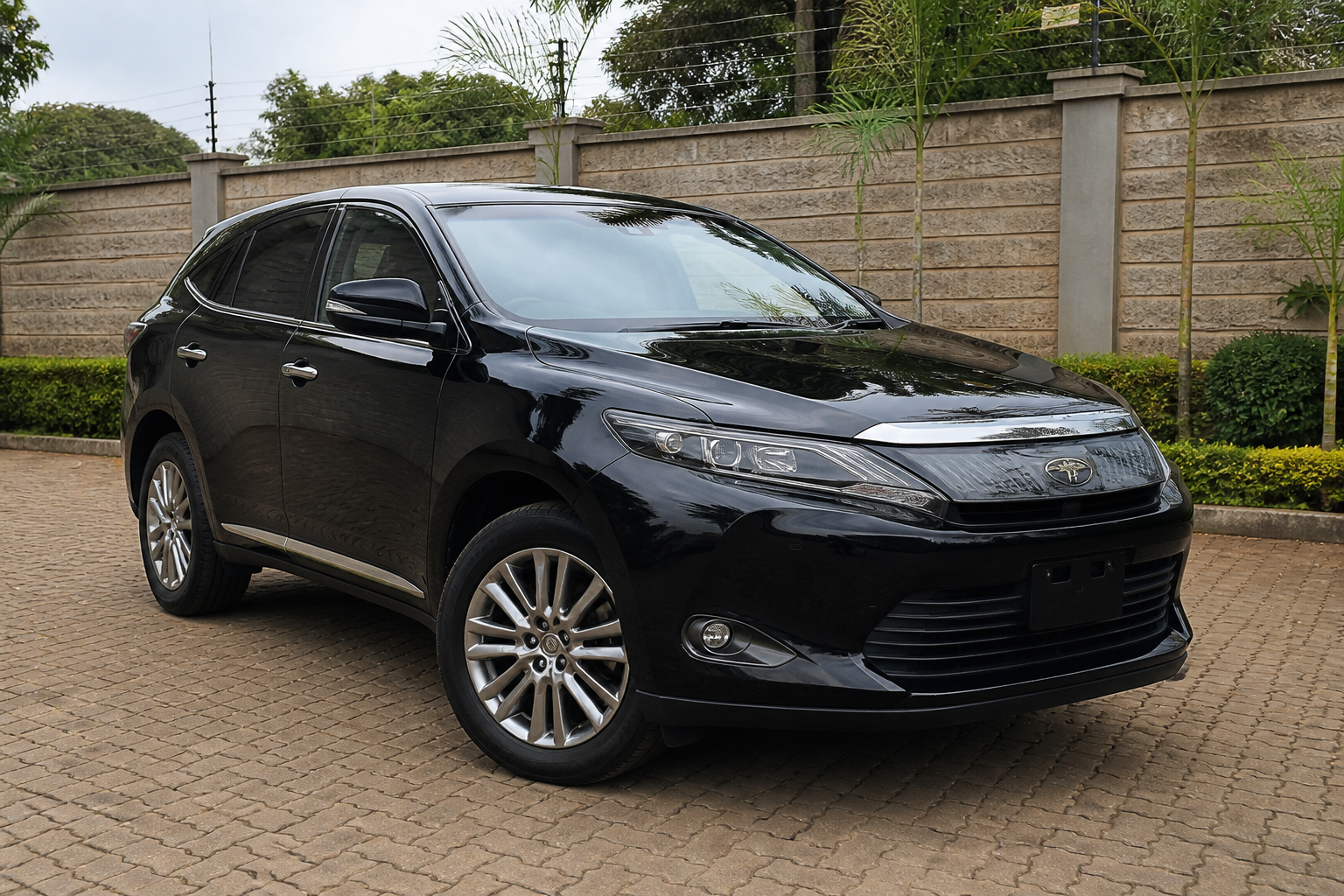 Toyota Harrier — Front-left 3/4 concept — AI-generated concept image, not vehicle evidence
