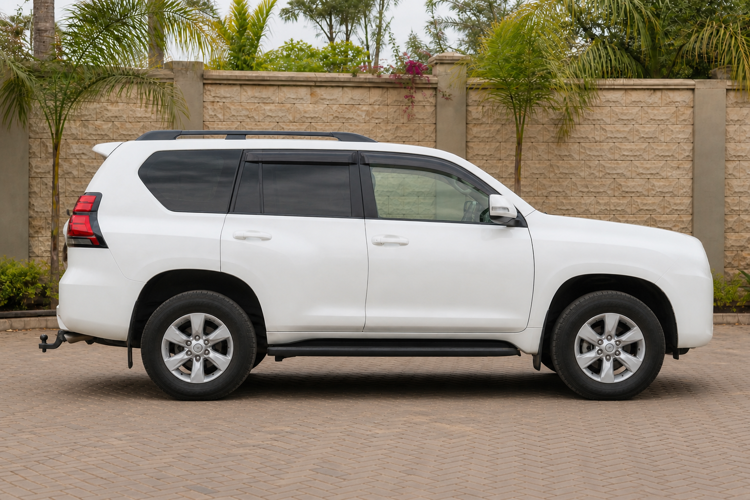 Toyota Land Cruiser Prado — Right profile concept — AI-generated concept image, not vehicle evidence
